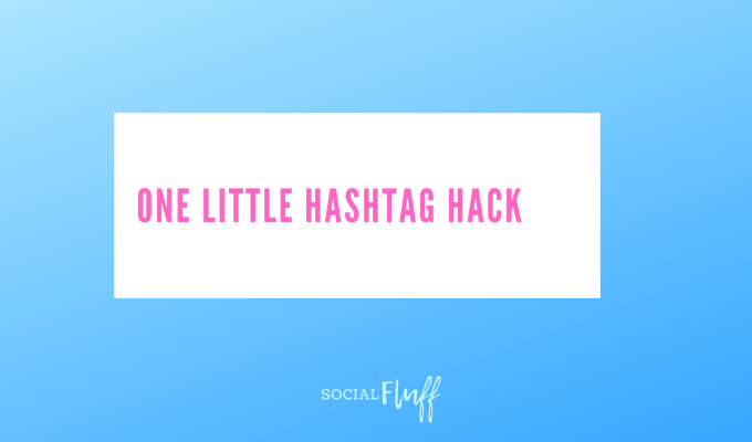 One little hashtag hack